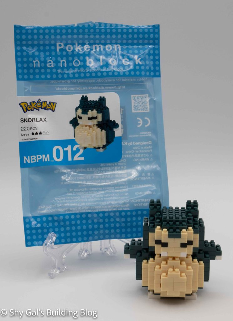Snorlax build with packaging