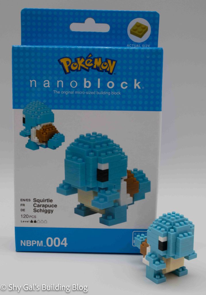 Squirtle build with packaging