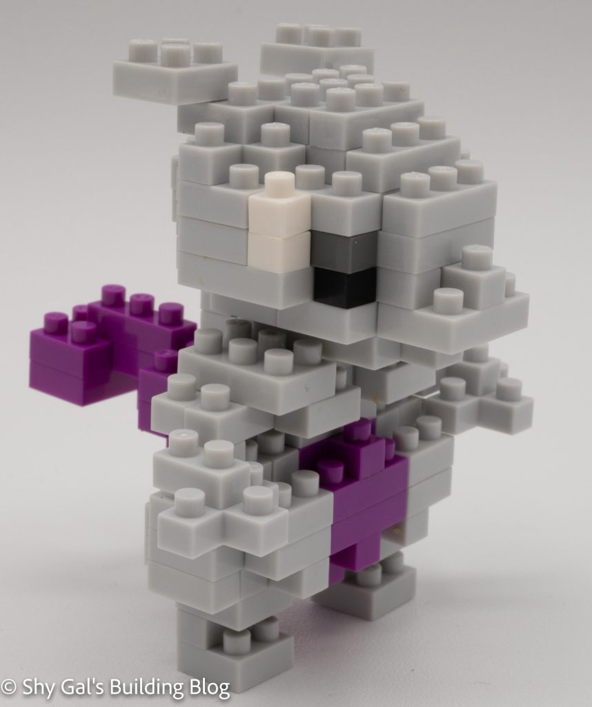 Mewtwo 3/4 front view