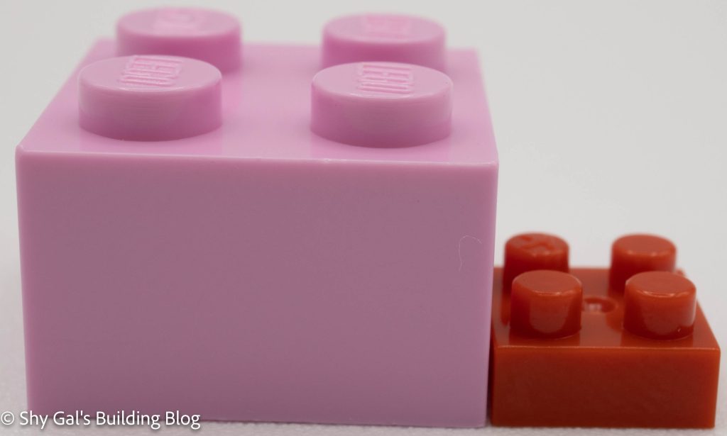 LEGO next to nanoblock