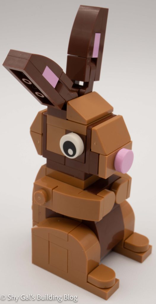 Brown Rabbit with 3/4 font view