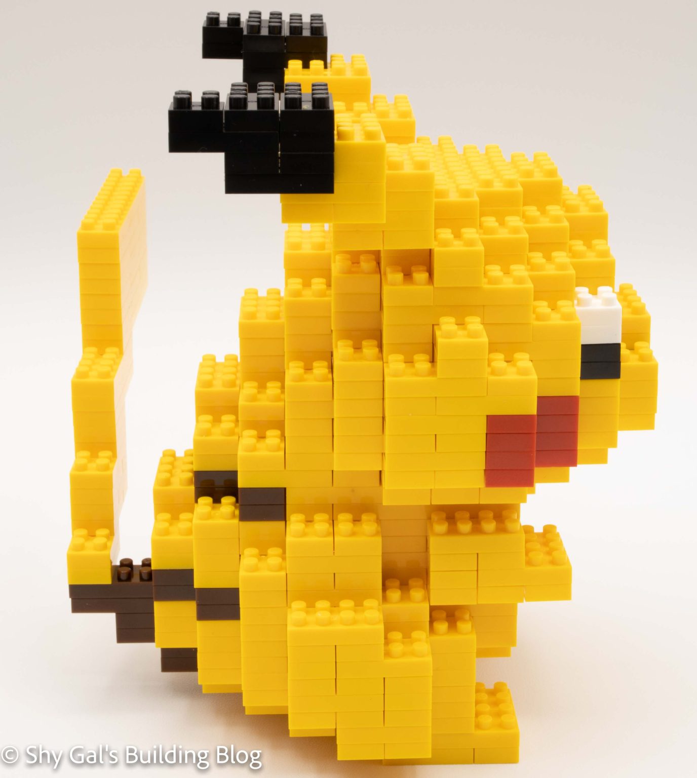 Nanoblock Pikachu Deluxe Edition - Shy Gal's Building Blog