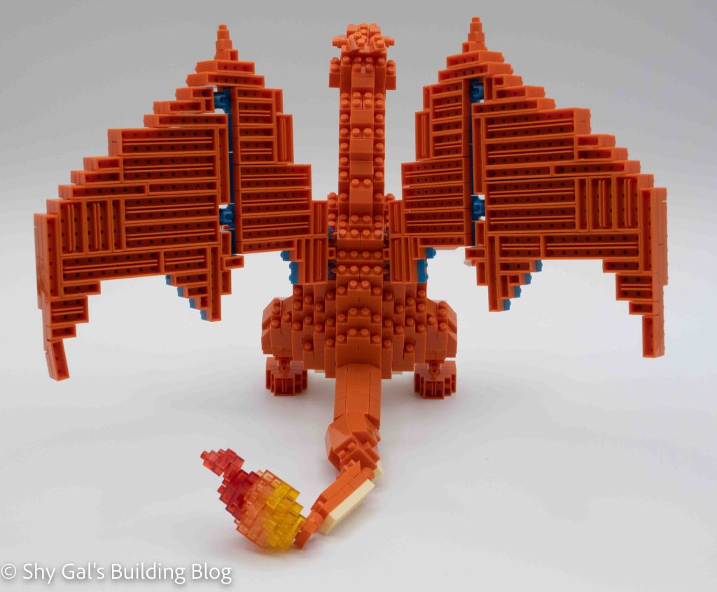 Charizard DX back view