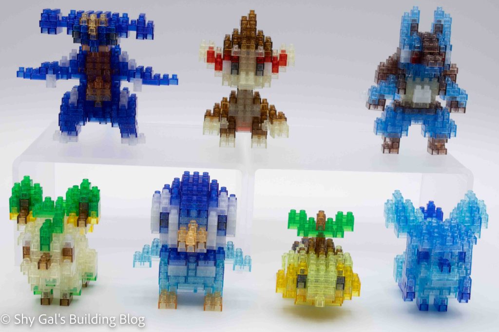 Collection of Brillian Shining ver Pokemon builds