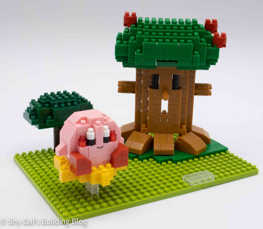 Kirby Dream Land build front 3/4 view