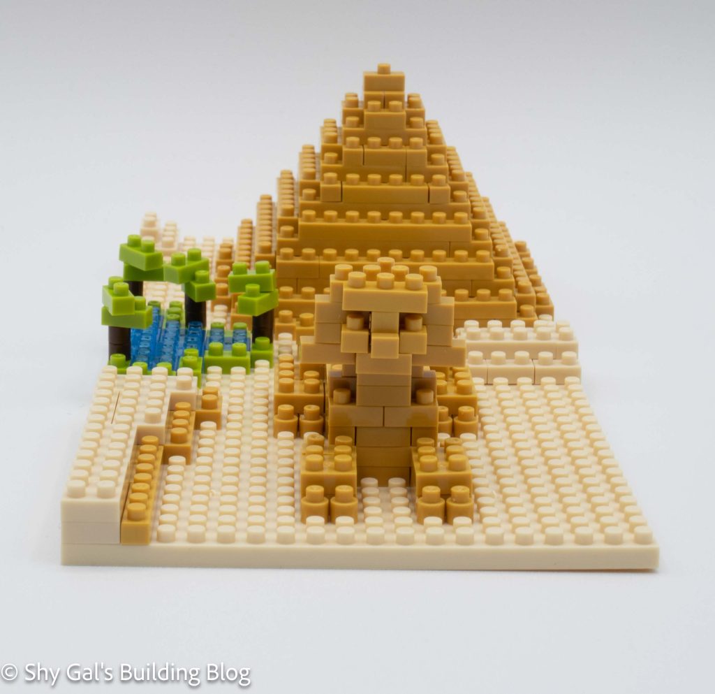Great Pyramid of Giza build Sphinx detail