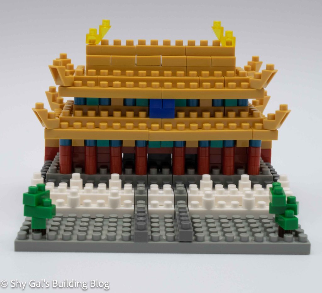 Forbidden City build front view