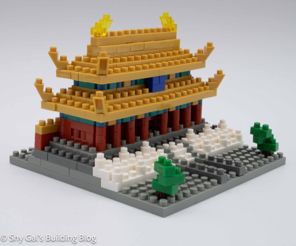 Forbidden City build front 3/4 view