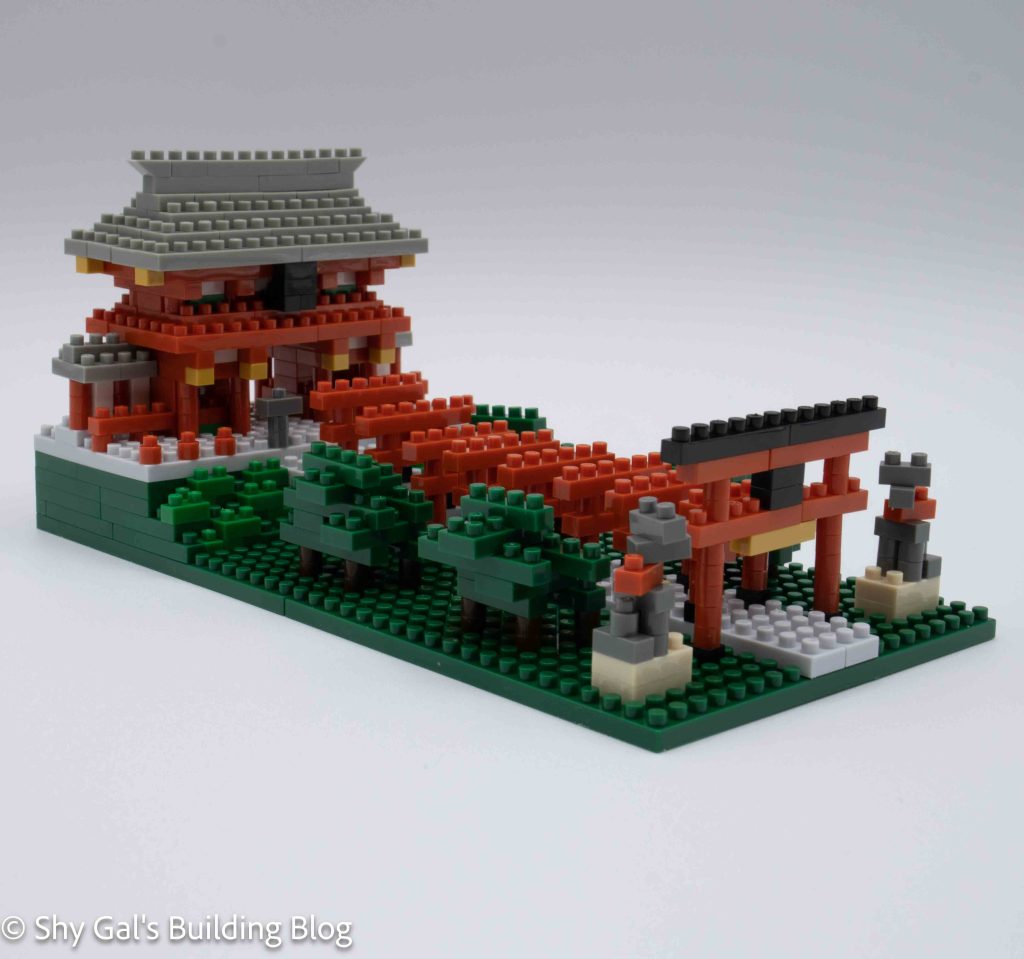 Inari Shrine build front 3/4 view