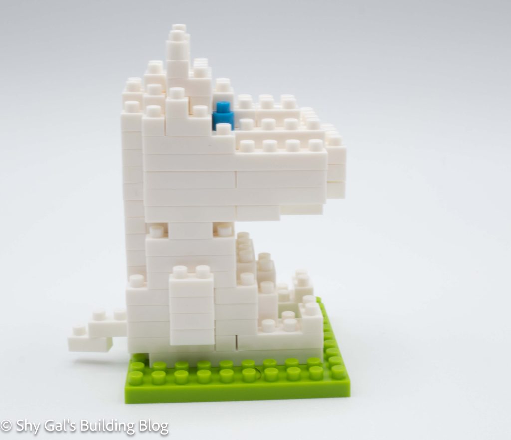 Moomintroll build side view