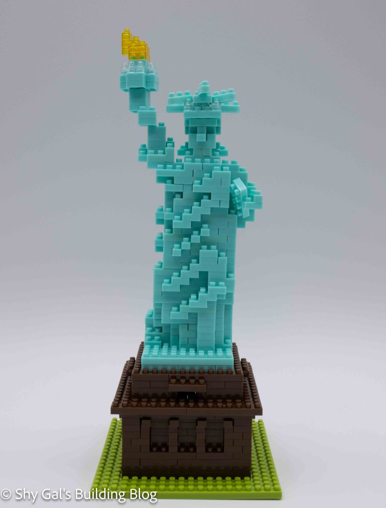 Statue of Liberty build front view