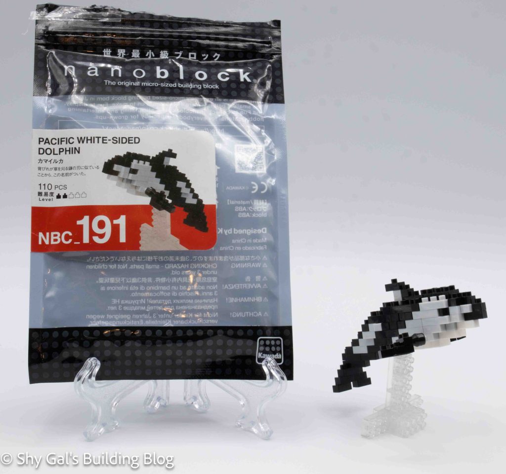 Pacific White-Sided Dolphin build and packaging