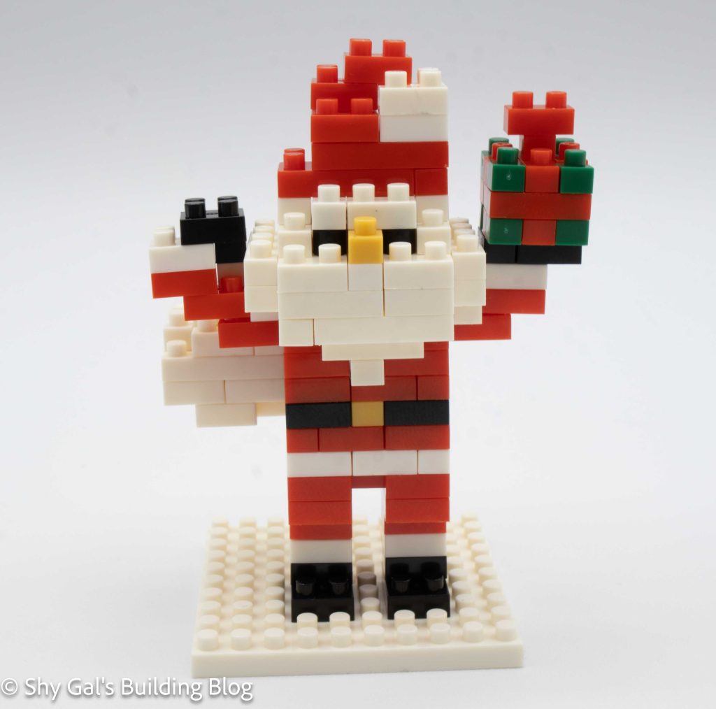 Santa Claus build front view