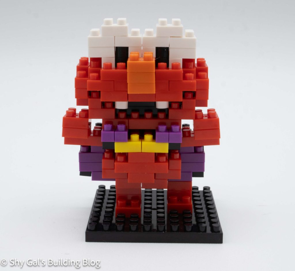 Elmo build front view