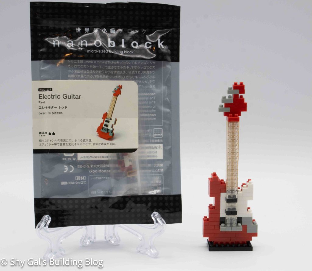 Electric Guitar Red build and package