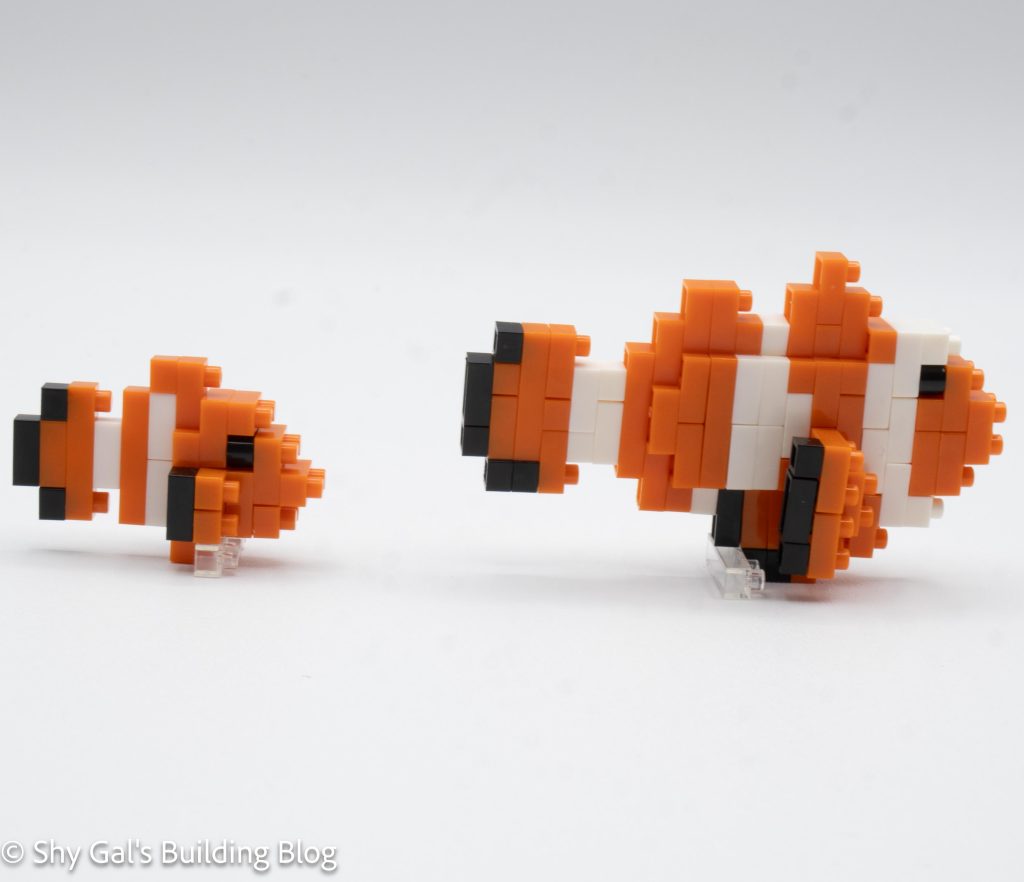 Clown Fish build side view