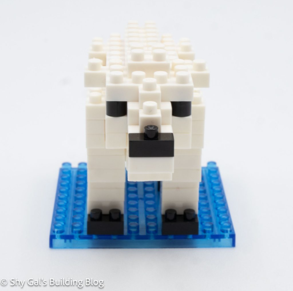 Polar Bear build front view