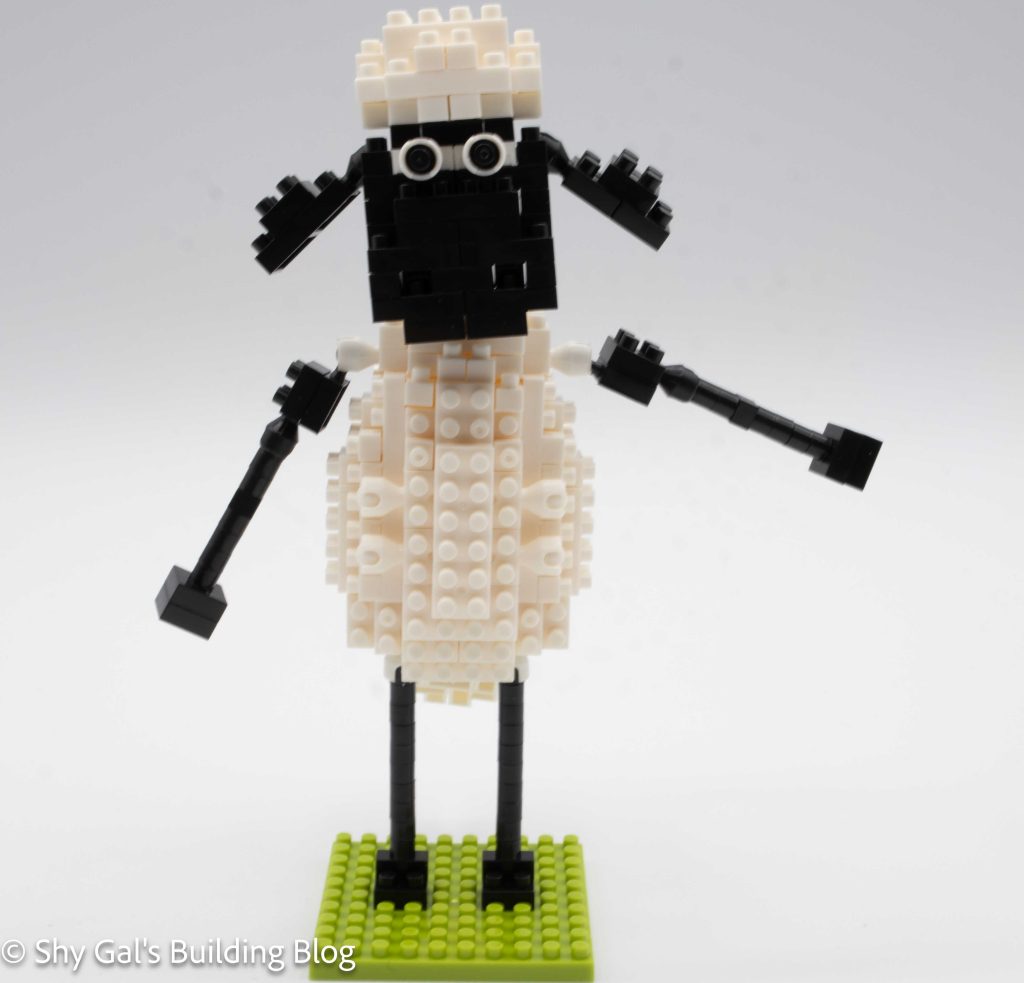 Shaun the Sheep build front view