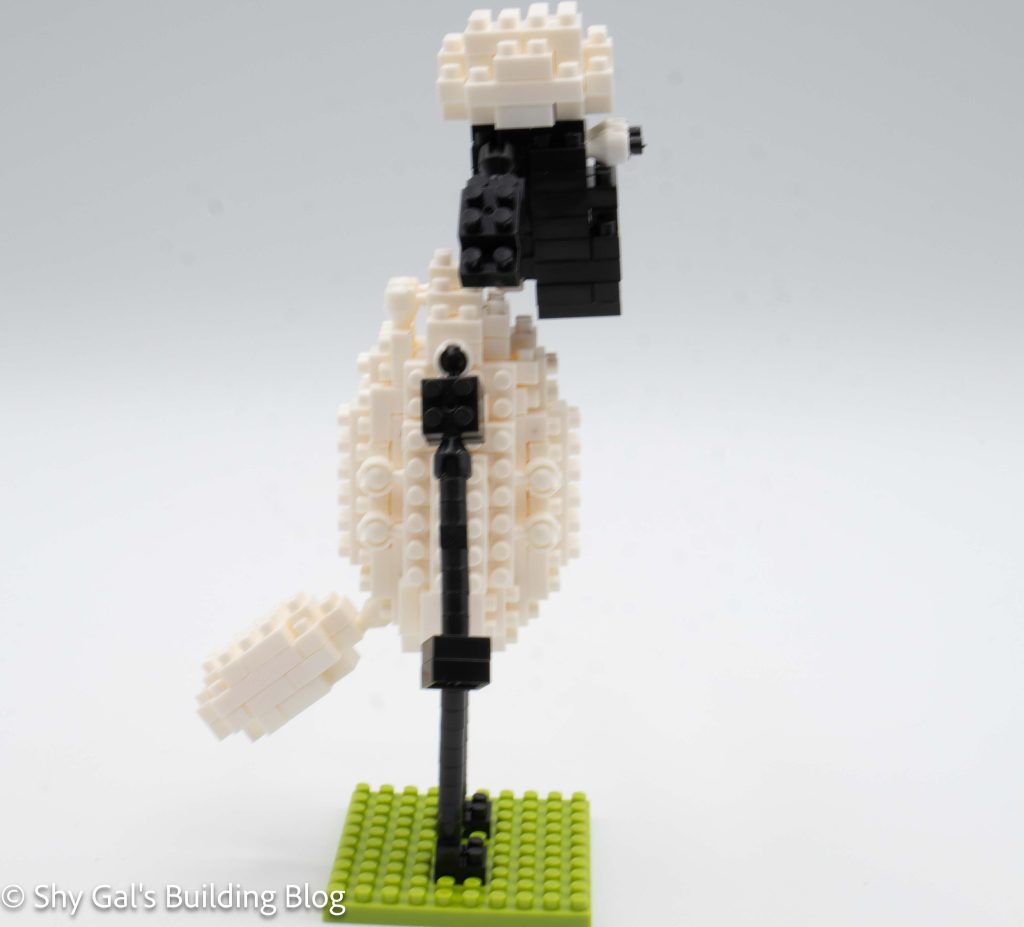 Shaun the Sheep build side view