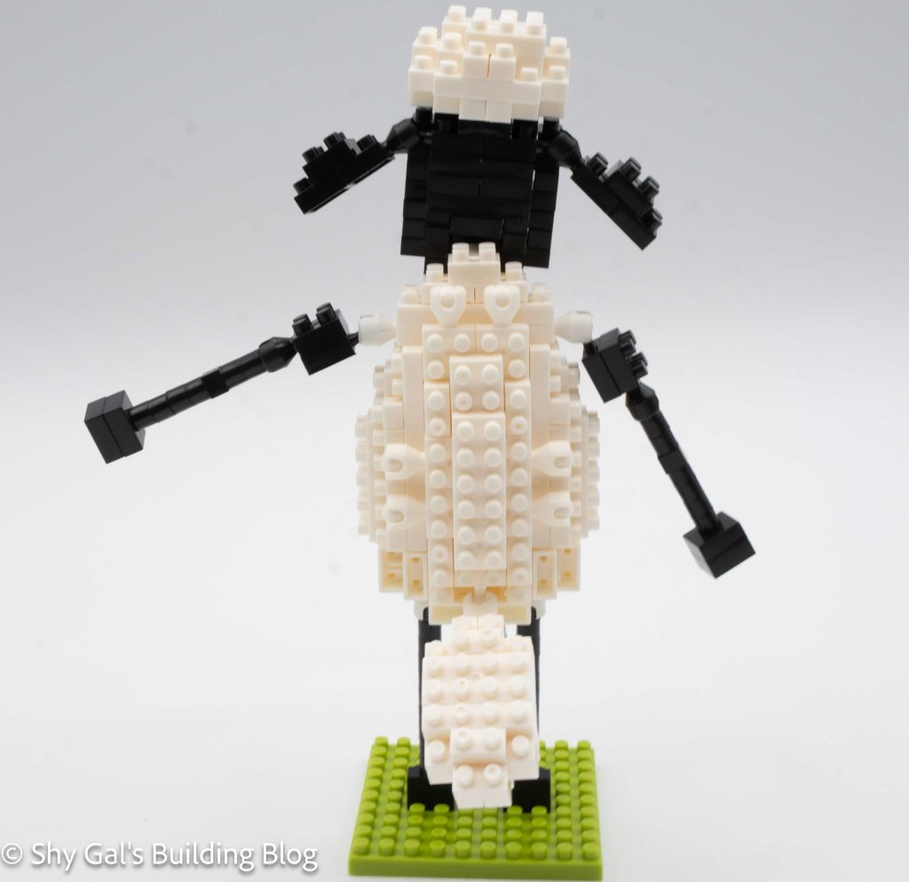 Shaun the Sheep build back view