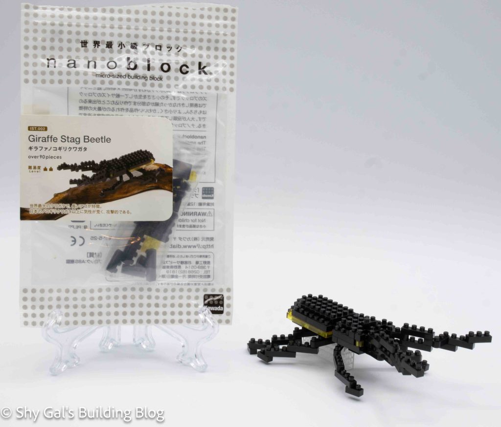 Giraffe Stag Beetle build and package