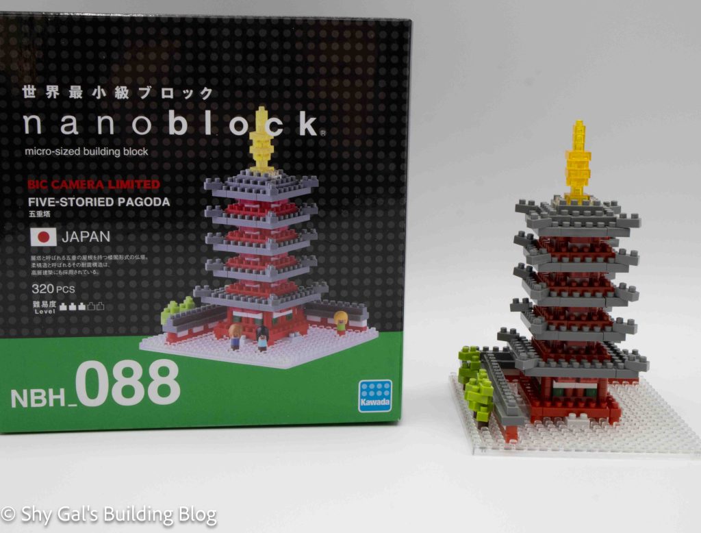 Five-Storied Pagoda build and box