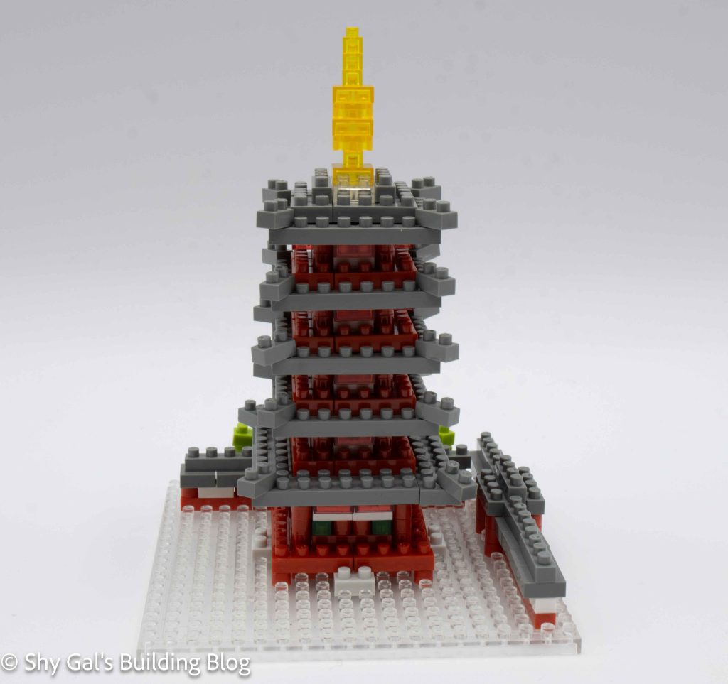 Five-Storied Pagoda build front view